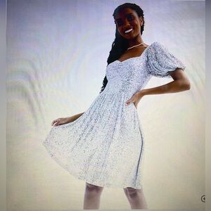 Silver Sequin Dress Size Medium